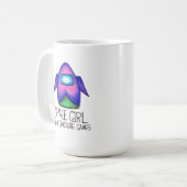 Space Girl Game: Mok ruimtevaart (Voorkant links)