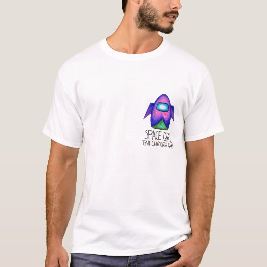 Space Girl Game: T-shirt (Voorkant)