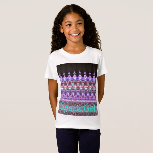 Space Girl T-shirt (Voorkant volledig)