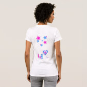 Space Girl T-shirt (Achterkant volledig)