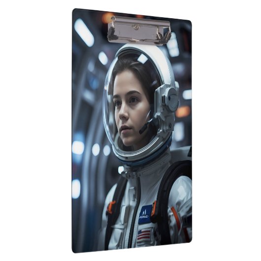 Space Girl v1 | Klembord (Rechts)