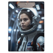 Space Girl v1 | Klembord (Voorkant)