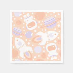 Space Girls Party Servetten