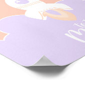 Space Girls Two the Moon Party Thema Poster (Hoek)