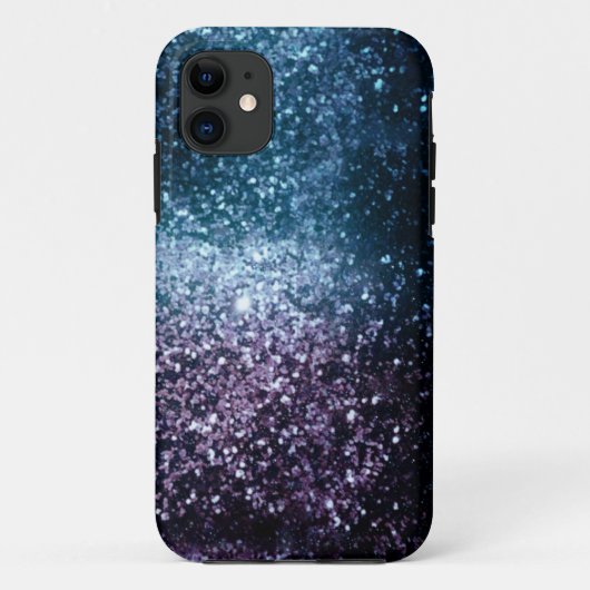 Space Glitter Case-Mate iPhone Case (Achterkant)
