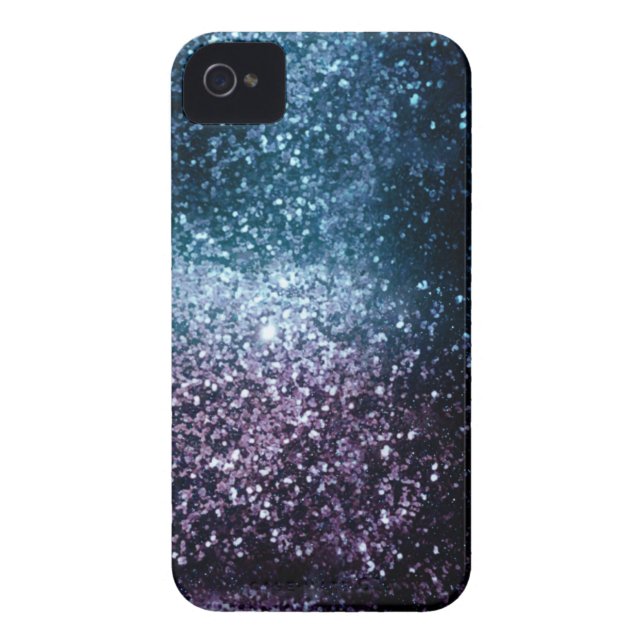 Space Glitter Case-Mate iPhone Case (Achterkant)