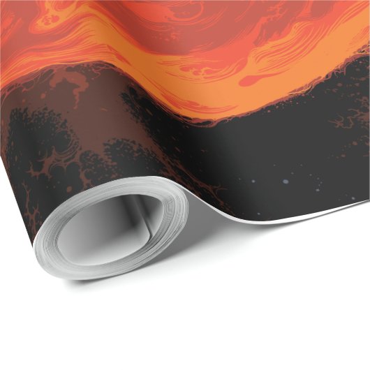 Space Graveyard Skull Halloween Galaxy of Horrors Cadeaupapier (Rol Hoek)