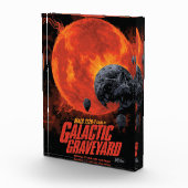 Space Graveyard Skull Halloween Galaxy of Horrors Fotoblokken (Rechts)
