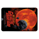 Space Graveyard Skull Halloween Galaxy of Horrors Magneet (Horizontaal)