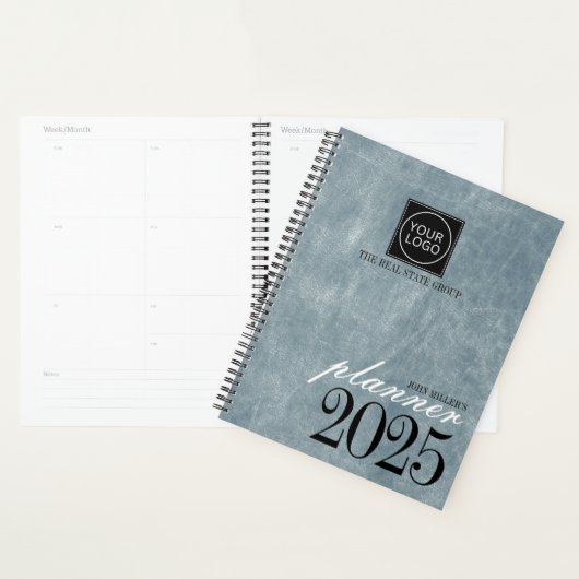 Space Grey Custom Company Logo Kantoor Planner (Display)