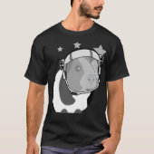 Space Guinea Pig Premium T-shirt (Voorkant)