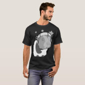 Space Guinea Pig Premium T-shirt (Voorkant volledig)