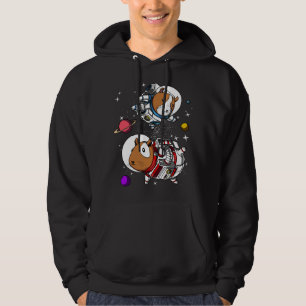 Space Guinee Varkens Astronauts Cosmic Cavy Pet Hoodie
