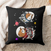 Space Guinee Varkens Astronauts Cosmic Cavy Pet Kussen (Deken)