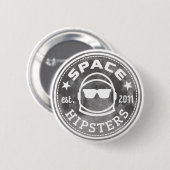 Space Hipsters® Apollo 50 Lunar Button (Voorkant /achterkant)