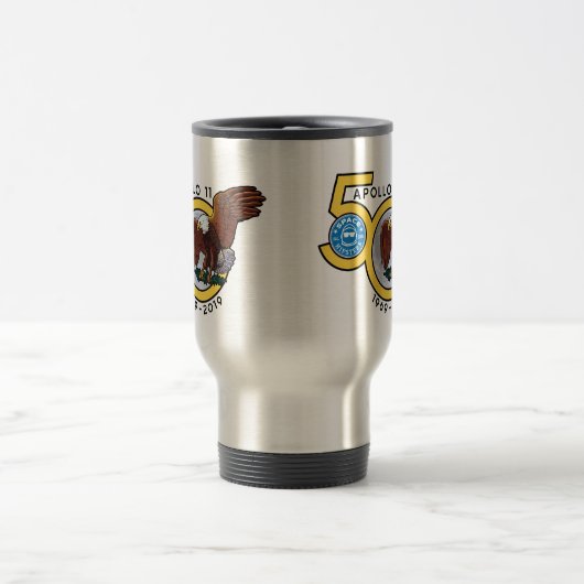 Space Hipsters® Apollo 50 Travel Mug Reisbeker (Center)