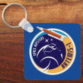 Space Hipsters® Artemis-1 Sleutelhanger (Voorkant)