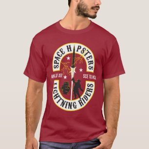 Space Hipsters® Lightning Riders T-shirt