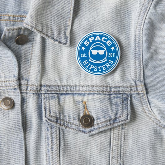 Space Hipsters® Logo Button (In situ)