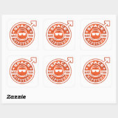 Space Hipsters® MARS TEAM 3" Stickers (Vel)