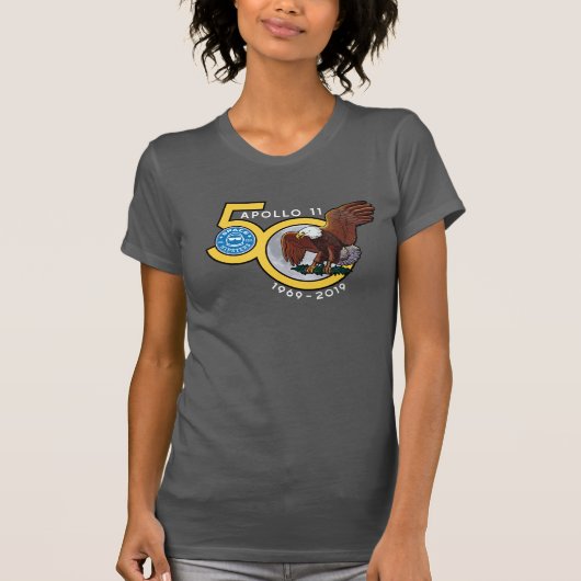 Space Hipsters® Women's Apollo 50 T-Shirt (Voorkant)