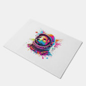 Space Hondenliefhebber Design Deurmat (Schuin)
