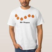 Space Hopper T-shirt White (Voorkant)