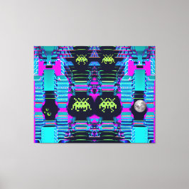 Space Invasion from the Tariff Kings Canvas Afdruk