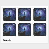 Space is the Final Frontier Vierkante Sticker (Vel)