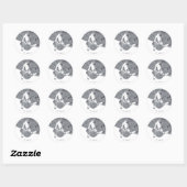 SPACE JAM: A NEW LEGACY™ | DAFFY DUCK™ Mod Patroon Ronde Sticker (Vel)