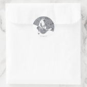 SPACE JAM: A NEW LEGACY™ | DAFFY DUCK™ Mod Patroon Ronde Sticker (Tas)