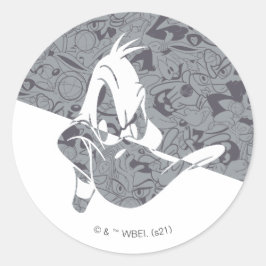 SPACE JAM: A NEW LEGACY™ | DAFFY DUCK™ Mod Patroon Ronde Sticker