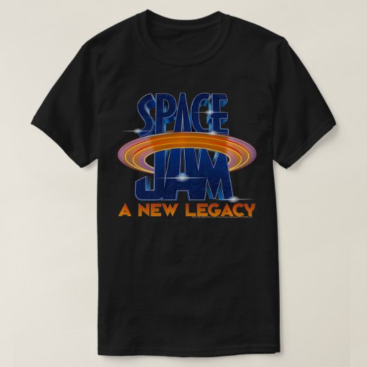 Space Jam A New Legacy Render Title Logo Premium  T-shirt (Design voorkant)