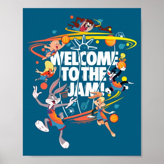 Space Jam A New Legacy Welcome To The Jam _1 Poster (Voorkant)