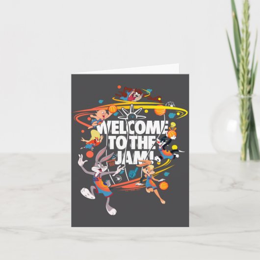 Space Jam A New Legacy Welcome To The Jam Kaart (Voorkant)