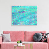 "Space Jam" Abstract canvas Print (Insitu (Woonkamer))