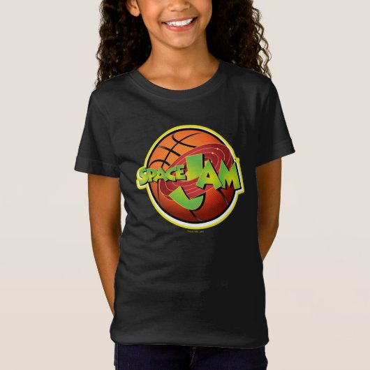 SPACE JAM™ Basketbal Logo T-shirt (Voorkant)
