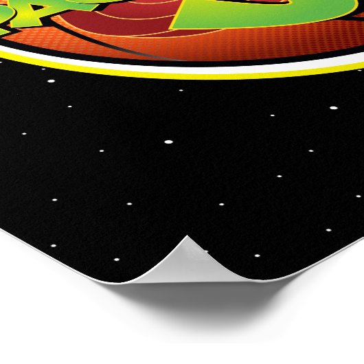 SPACE JAM™ Basketball Logo Poster (Hoek)