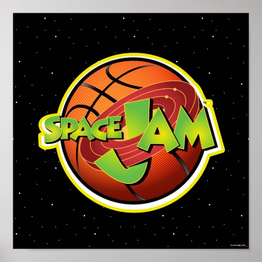 SPACE JAM™ Basketball Logo Poster (Voorkant)