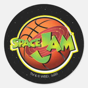 SPACE JAM™ Basketball Logo Ronde Sticker