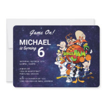 SPACE JAM™ Birthday Uitnodiging