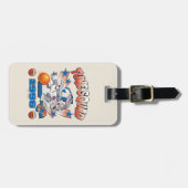 SPACE JAM™ BUGS BUNNY™ #1 Basketbal Grafisch Bagagelabel (Voorkant horizontaal)