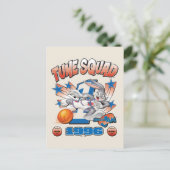 SPACE JAM™ BUGS BUNNY™ #1 Basketbal Grafisch Briefkaart (Staand voorkant)