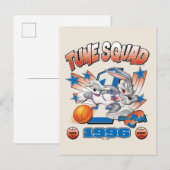 SPACE JAM™ BUGS BUNNY™ #1 Basketbal Grafisch Briefkaart (Voorkant / Achterkant)