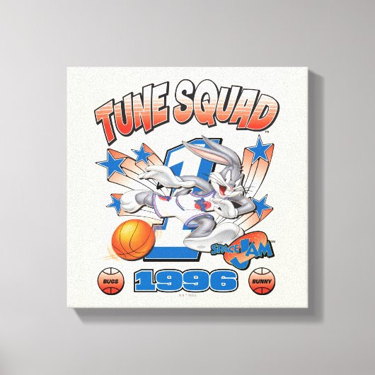 SPACE JAM™ BUGS BUNNY™ #1 Basketbal Grafisch Canvas Afdruk (Voorkant)