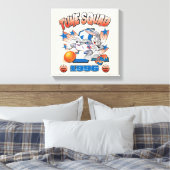 SPACE JAM™ BUGS BUNNY™ #1 Basketbal Grafisch Canvas Afdruk (Insitu (Slaapkamer))