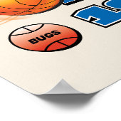 SPACE JAM™ BUGS BUNNY™ #1 Basketbal Grafisch Poster (Hoek)