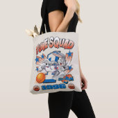 SPACE JAM™ BUGS BUNNY™ #1 Basketbal Grafisch Tote Bag (Dichtbij)