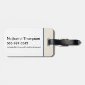 SPACE JAM™ BUGS BUNNY™ #1 Basketball Graphic Bagagelabel (Achterkant horizontaal)