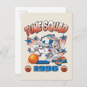 SPACE JAM™ BUGS BUNNY™ #1 Basketball Graphic Briefkaart (Voorkant / Achterkant)